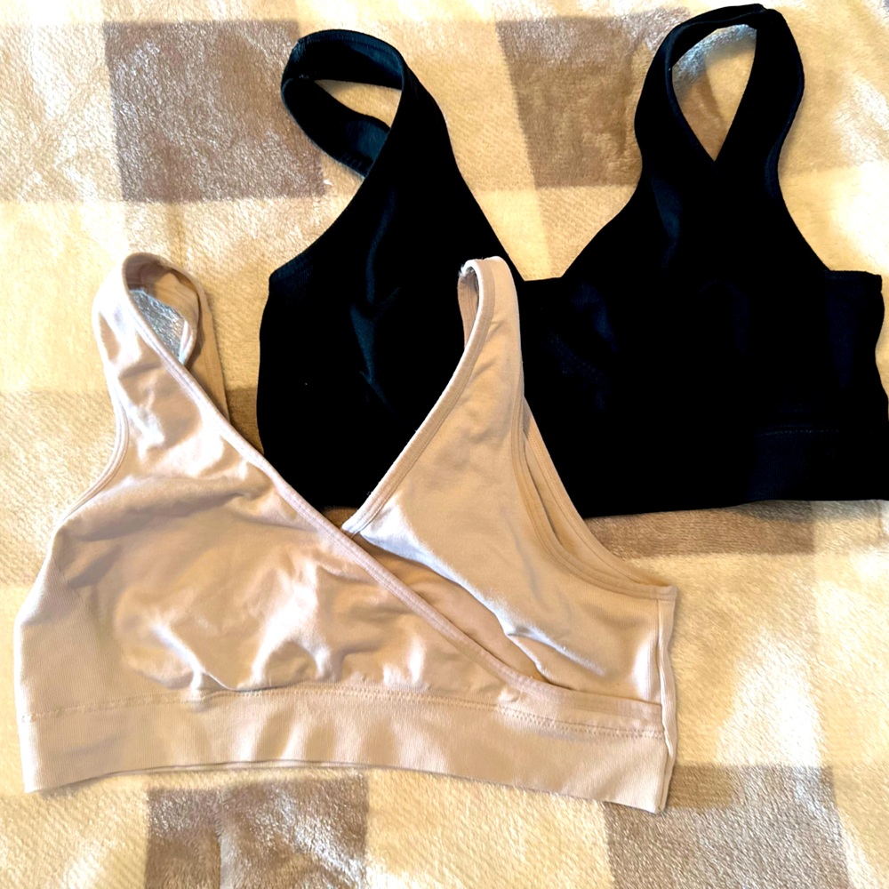 Auden Nursing 2 pack pullover seemless sleep bras